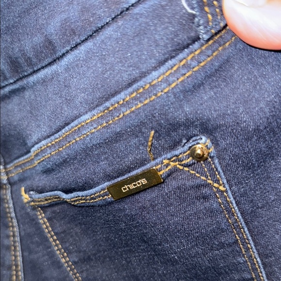 Dark Blue Women's Jeans - Picture 5 of 9